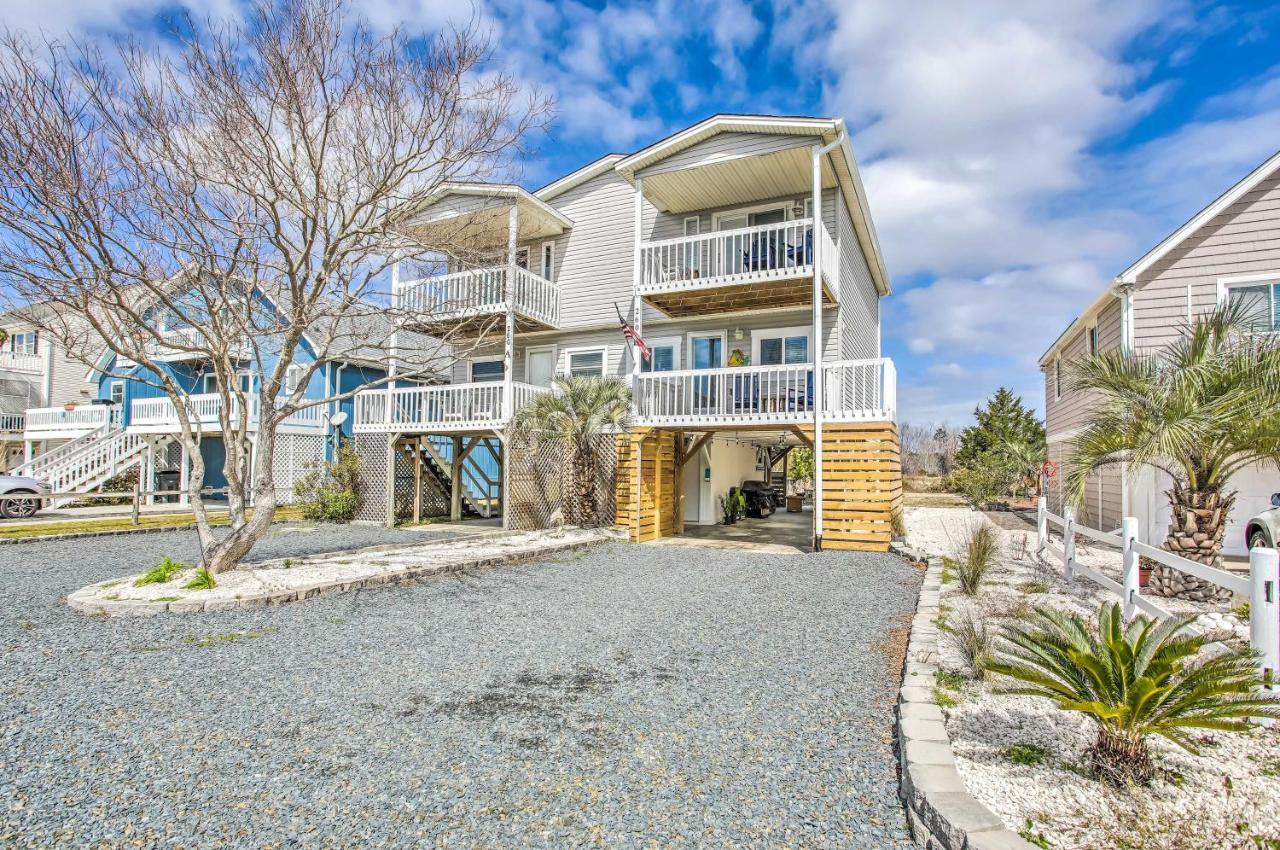 Coastal Oasis With Decks Walk To Holden Beach! Eksteriør billede